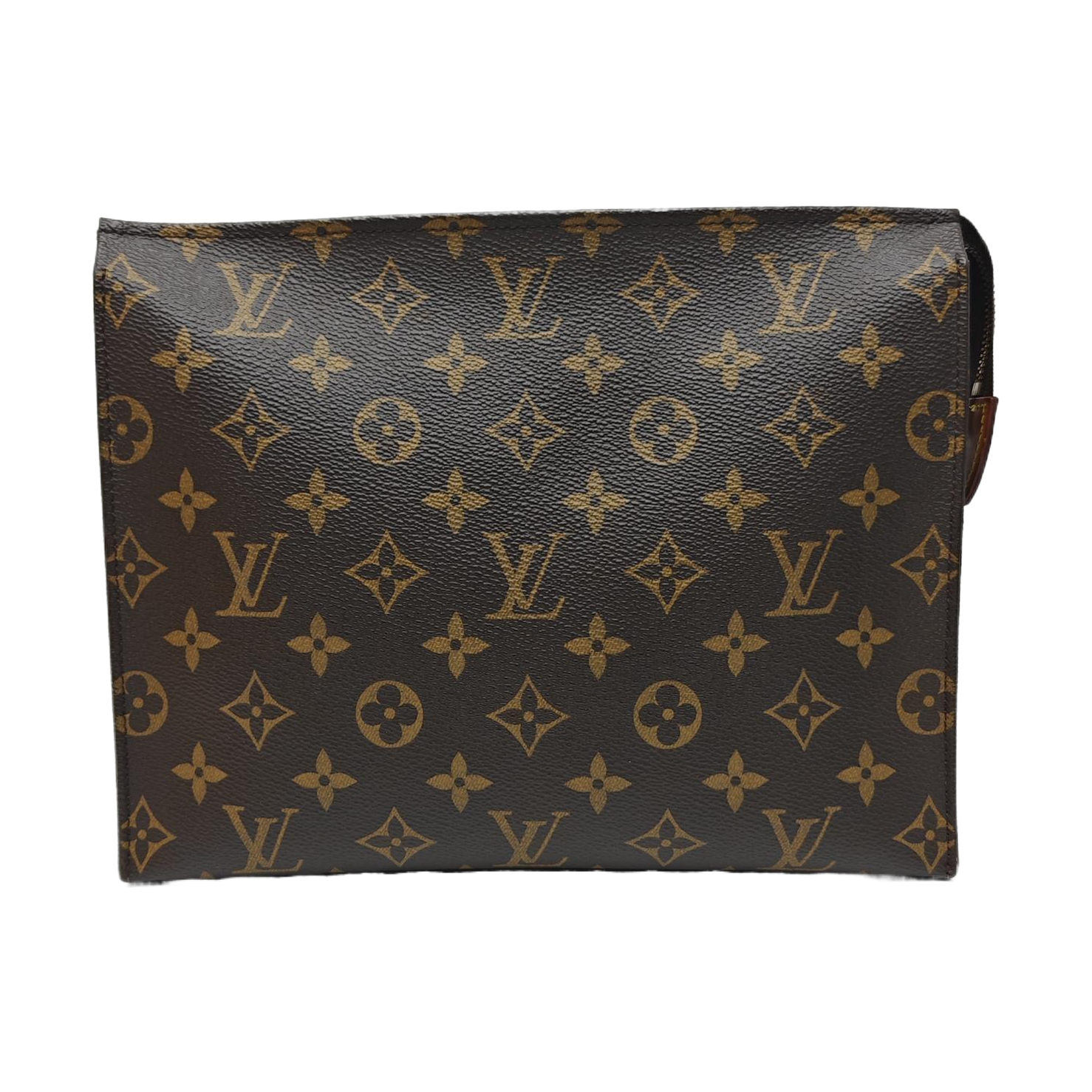 TOILET POCKET 26 Monogram Coated Canvas Brown