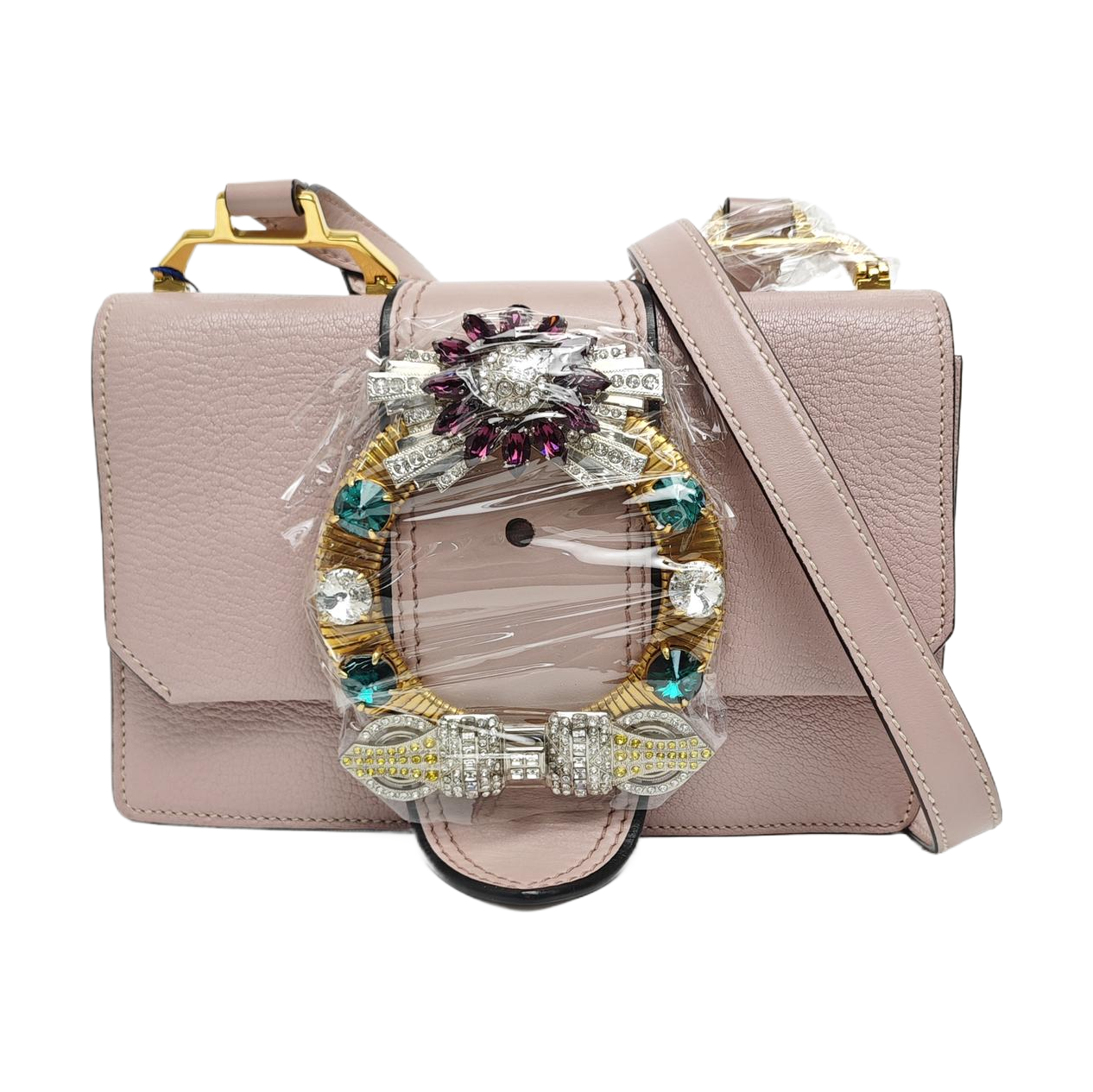 Miu Lady Calfskin Pink