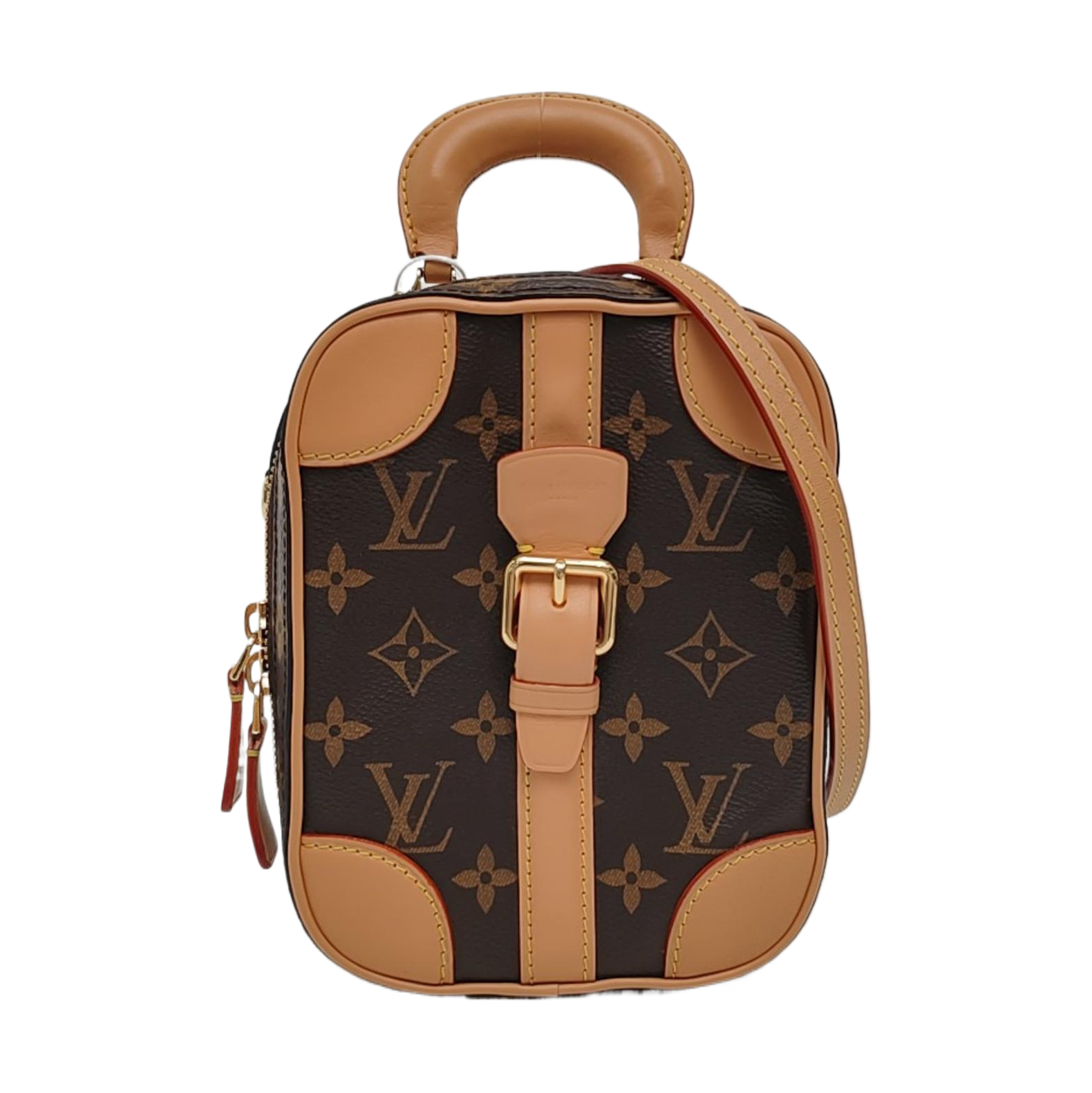 VALISETTE Monogram Coated Canvas Brown