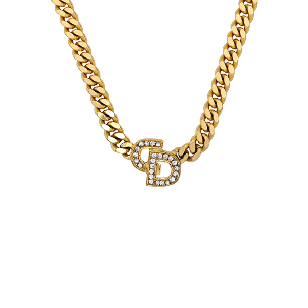 Metal Rose Gold Necklace