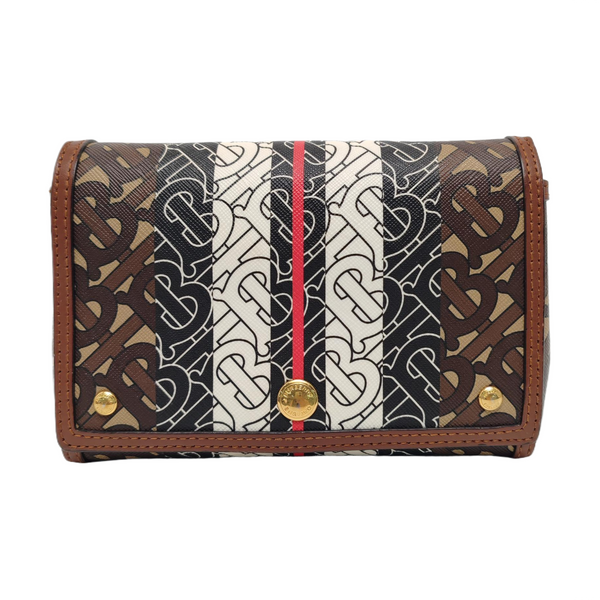 Crossbody Bag Coated Canvas Multicolor