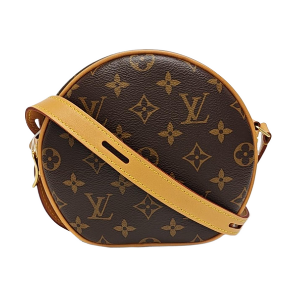 BOITE CHAPEAU PM Monogram Coated Canvas Brown