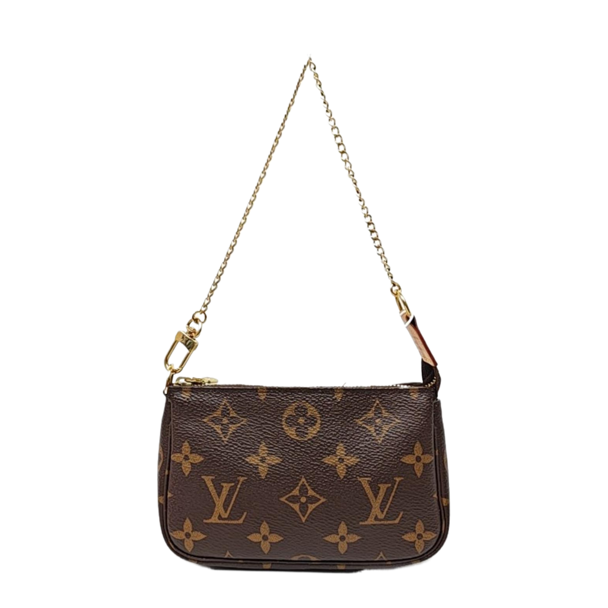 ACCESSOIRES Mini Monogram Coated Canvas Brown
