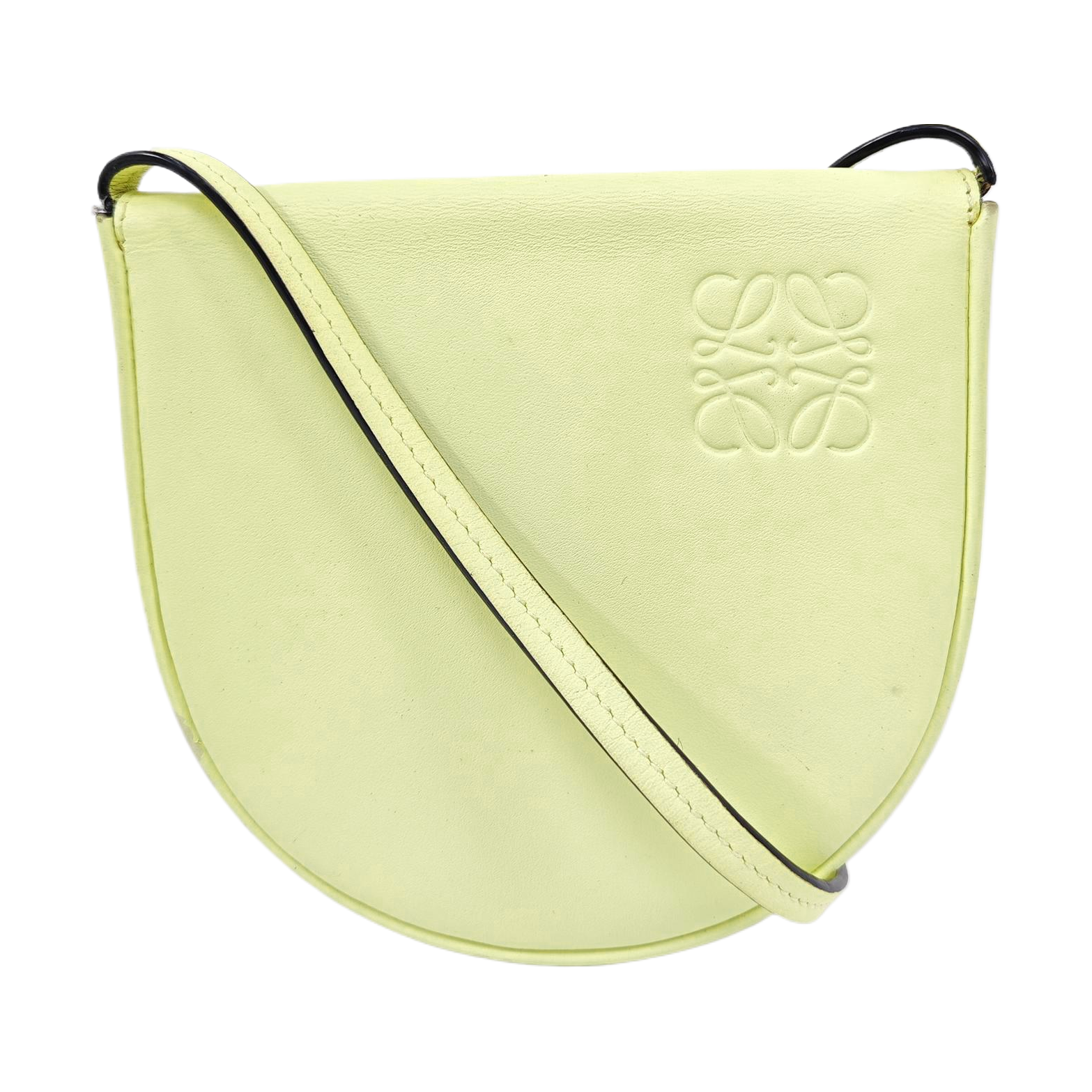 Heel Small Calfskin Yellow