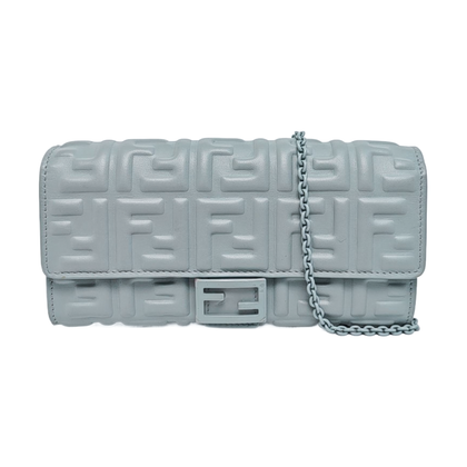Baguette Mini Calfskin Blue