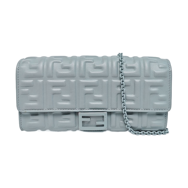 Baguette Mini Calfskin Blue