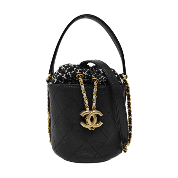 Quilted Calfskin Black