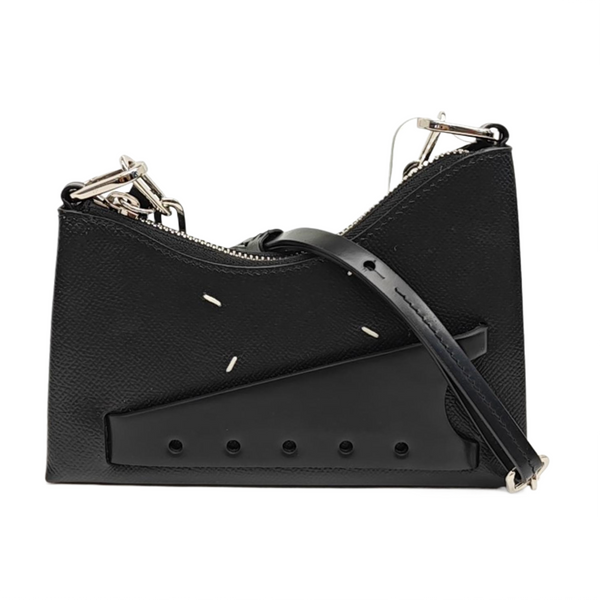 Calfskin Shoulder Bag Super Mini Black