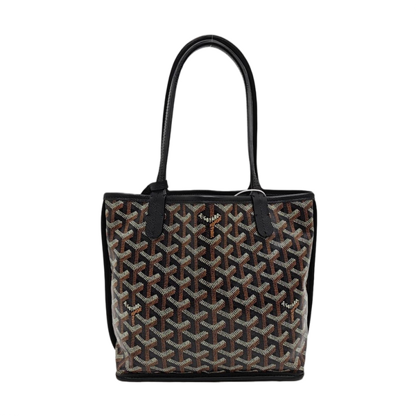 Anjou Mini Coated Canvas Black