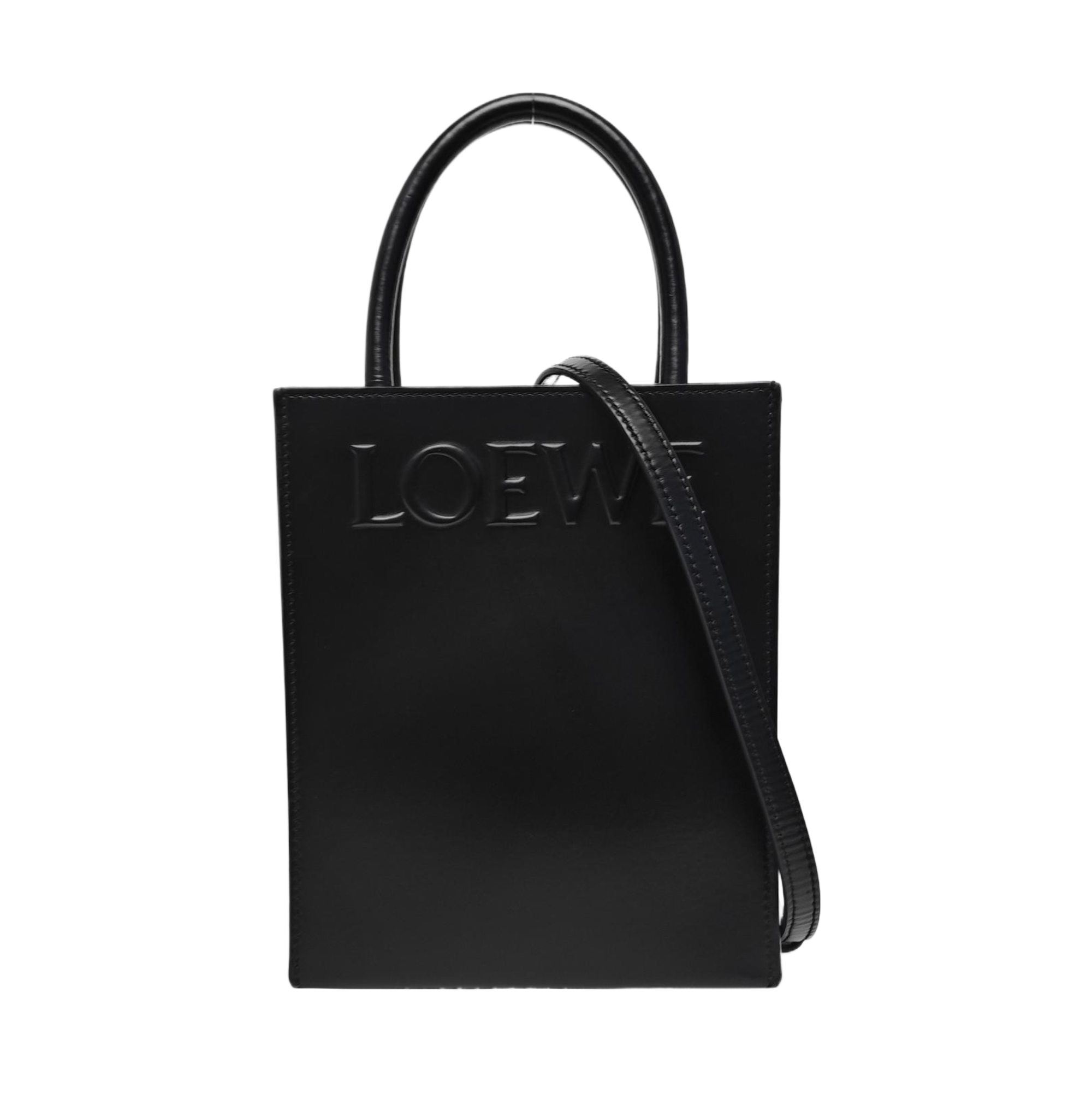 Calfskin Tote Bag Black