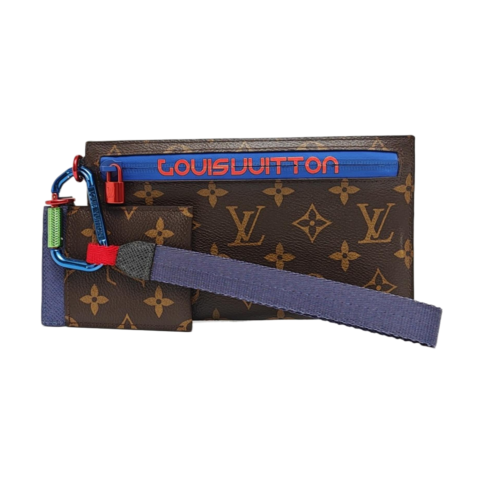 Monogram Coated Canvas Brown
