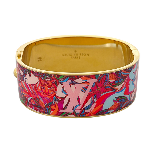 LV CONFIDENTIAL Metal Multicolor Bangle