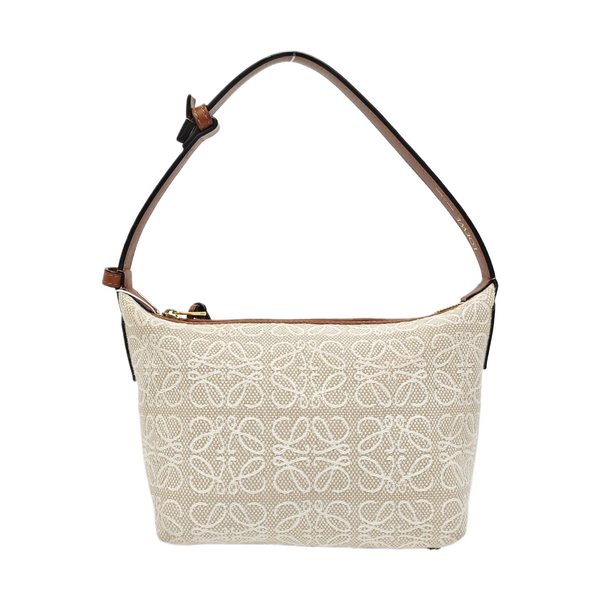 Monogram Canvas Top Handle Bag Beige