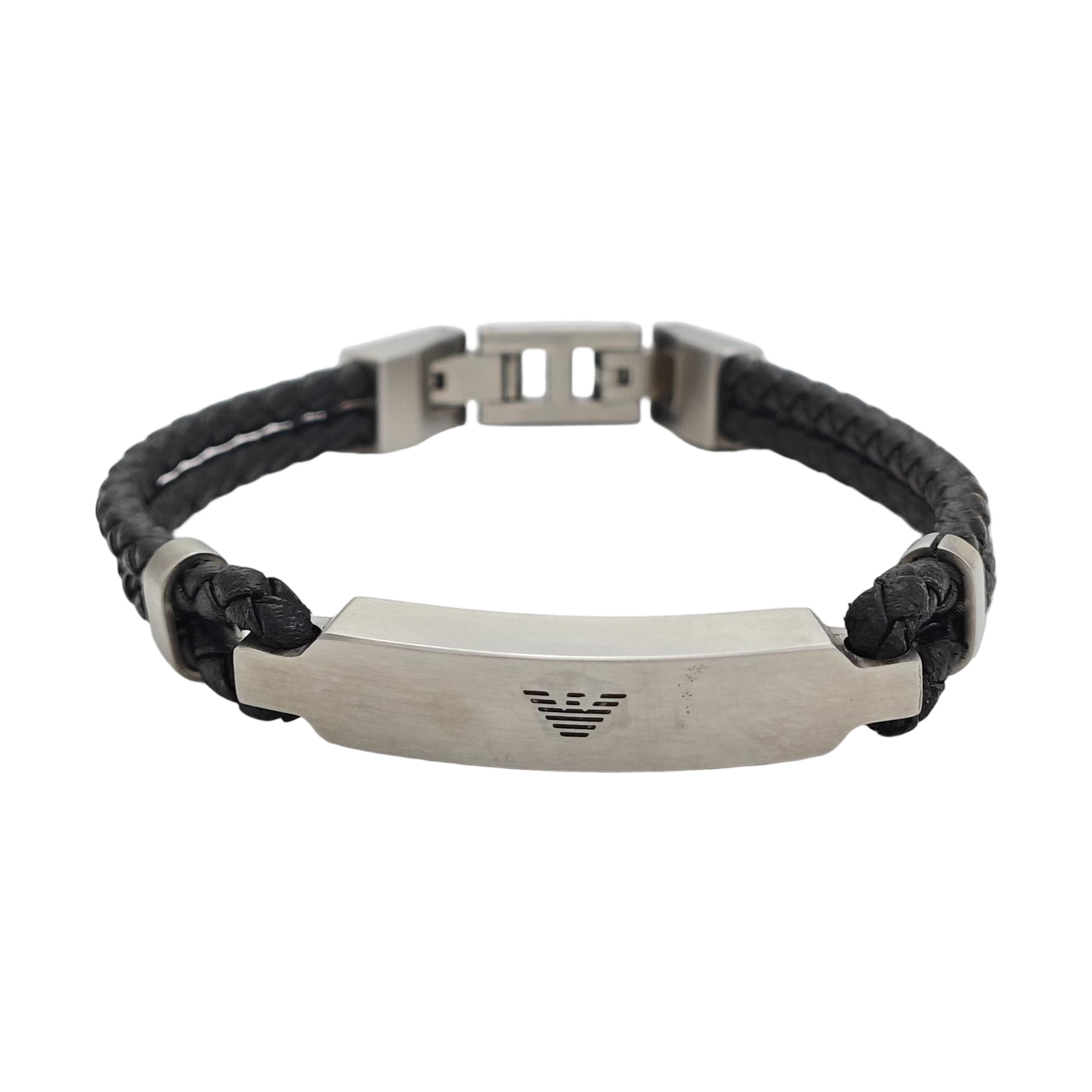 Leather Black Bangle