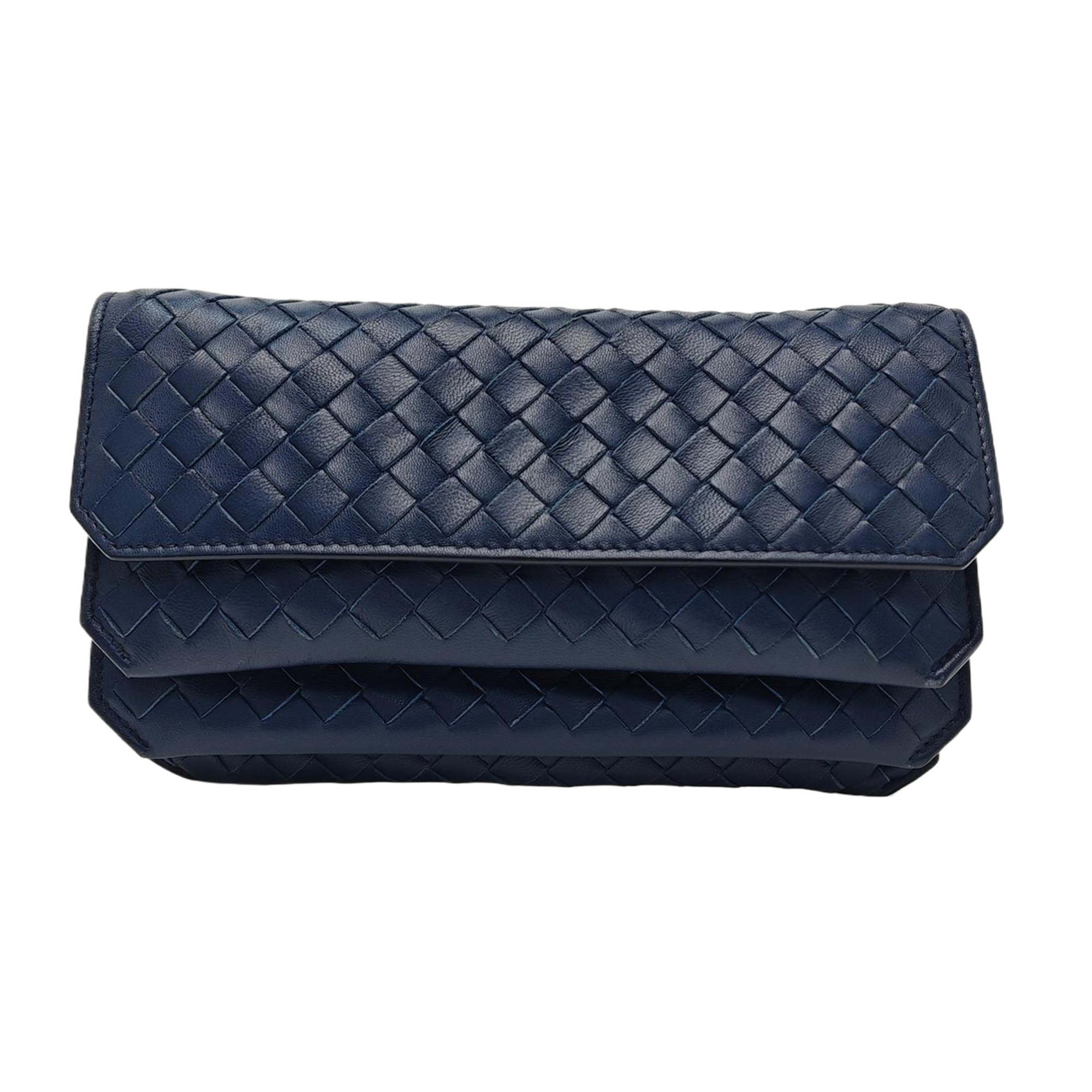 Calfskin Wallet Blue