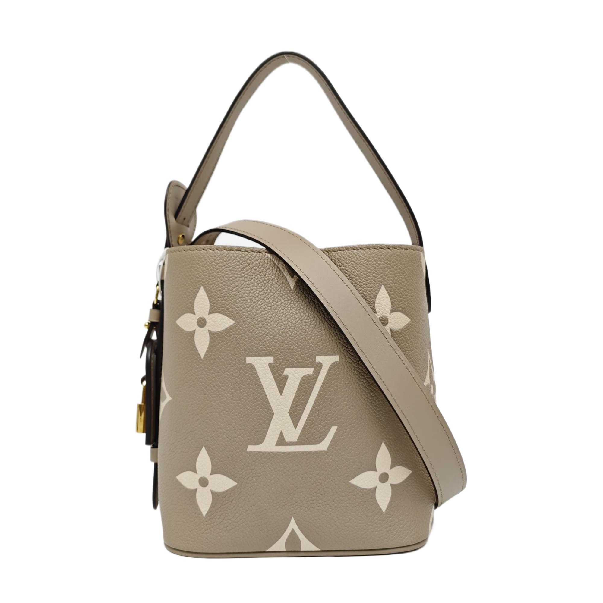 ALL IN BB Monogram Calfskin Gray