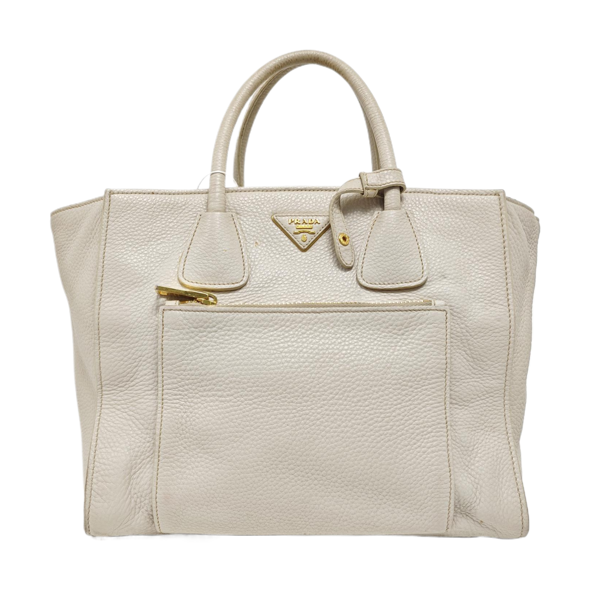 Calfskin Tote Bag White