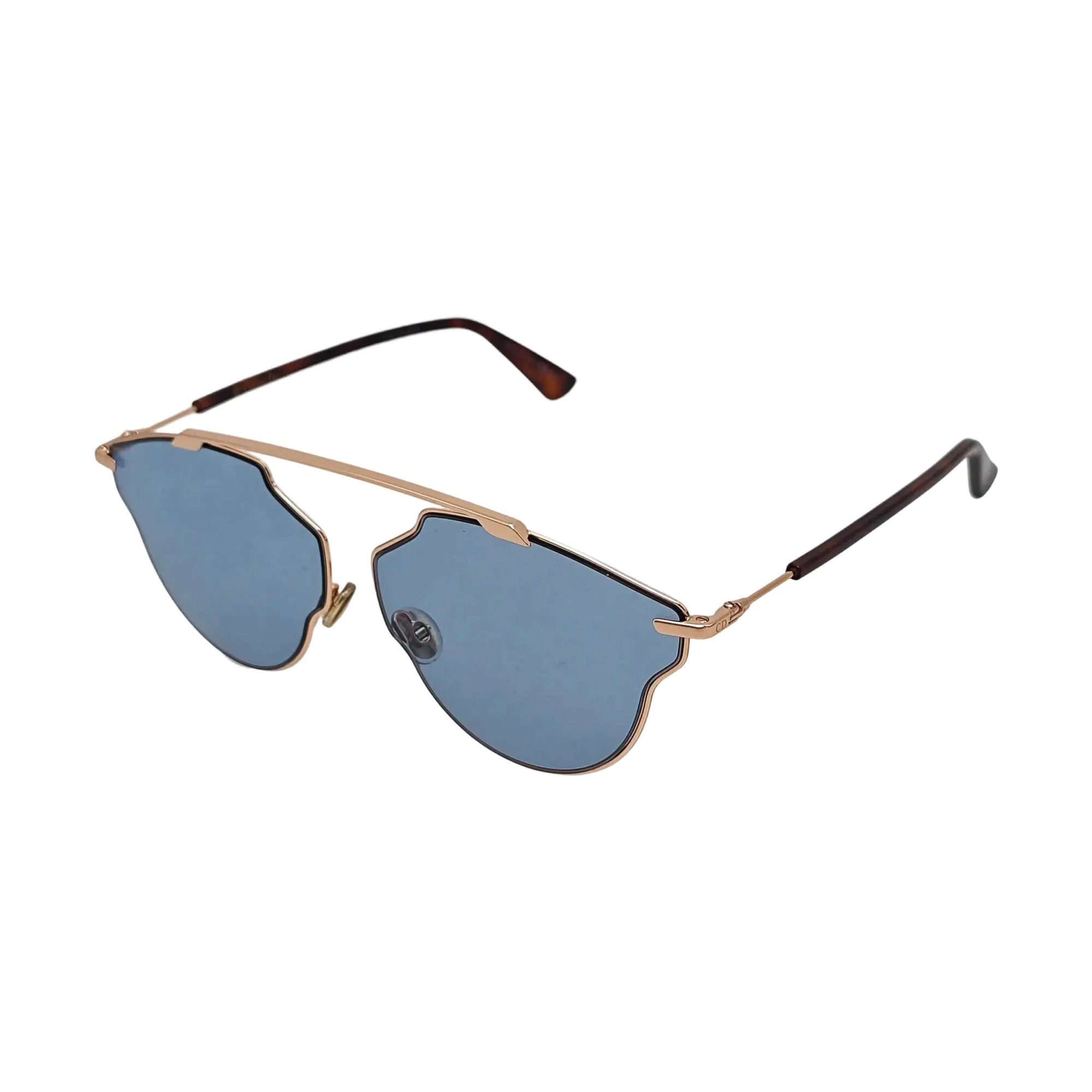 Metal Sunglasses Blue