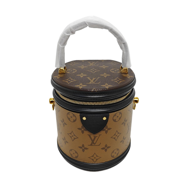 CANNES PM Monogram Coated Canvas Brown
