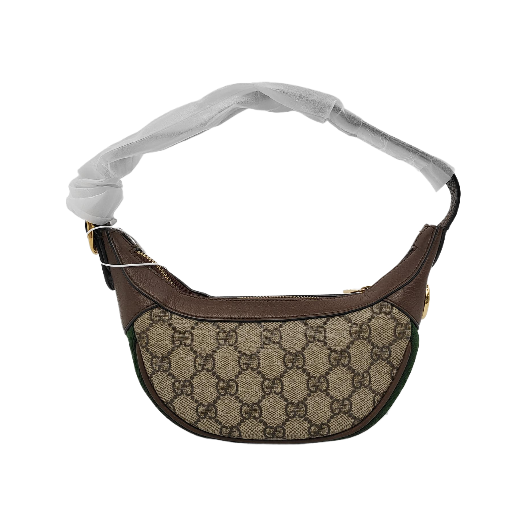 Ophidia Mini Monogram Coated Canvas Beige