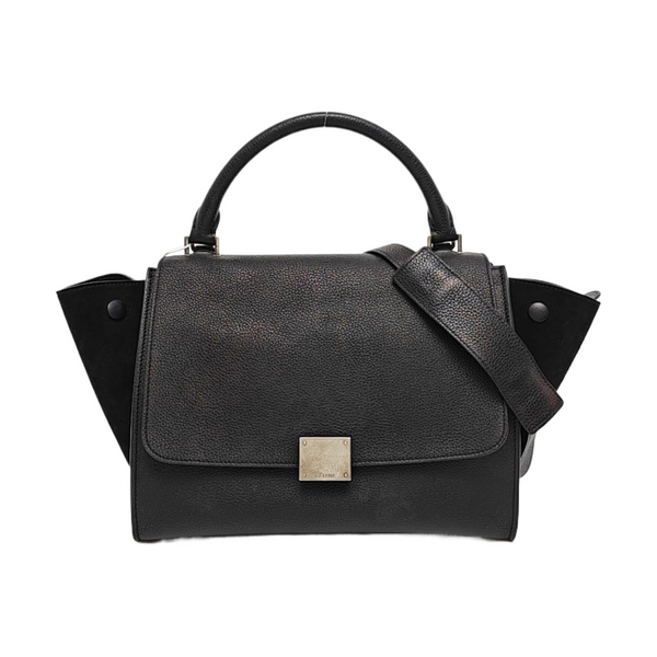 TRAPEZE Small Calfskin Black