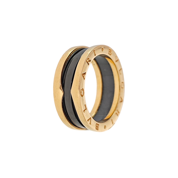 B.ZERO1 18k Rose Gold Ring EU 56