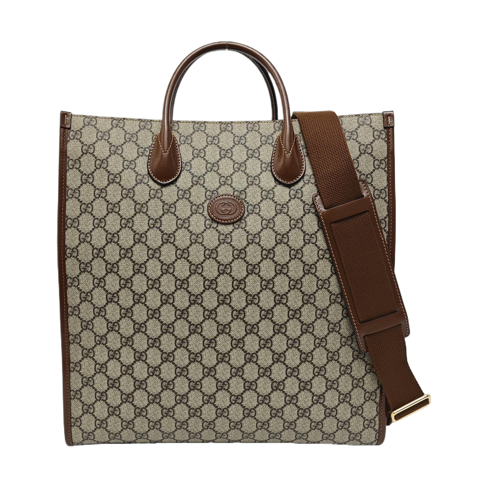 Retro Medium Monogram Coated Canvas Black