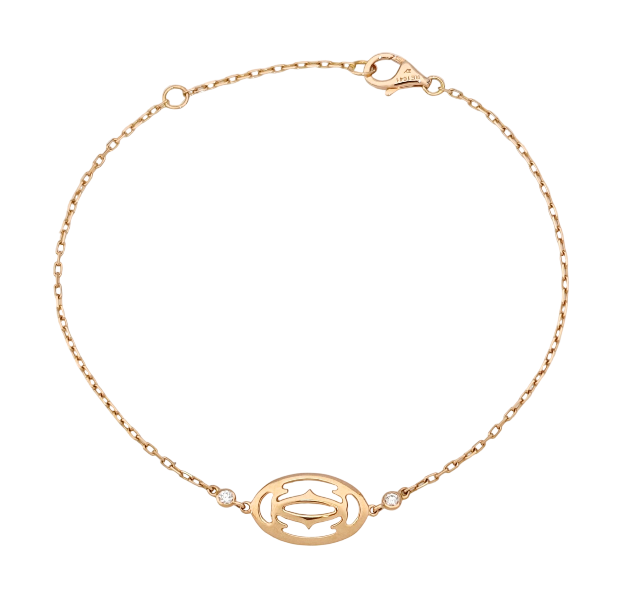 LOGO DE CARTIER 18k Rose Gold Bracelet