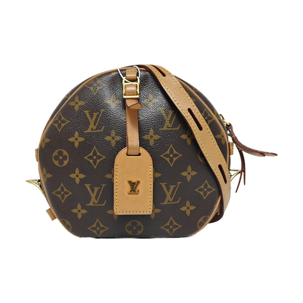 BOITE CHAPEAU MM Monogram Coated Canvas Brown