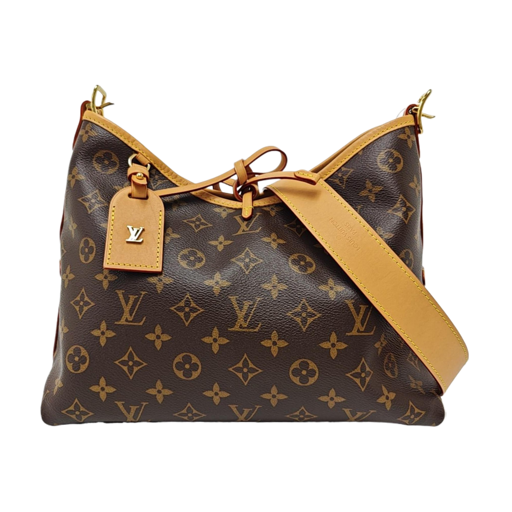 CARRYALL PM Monogram Coated Canvas Brown