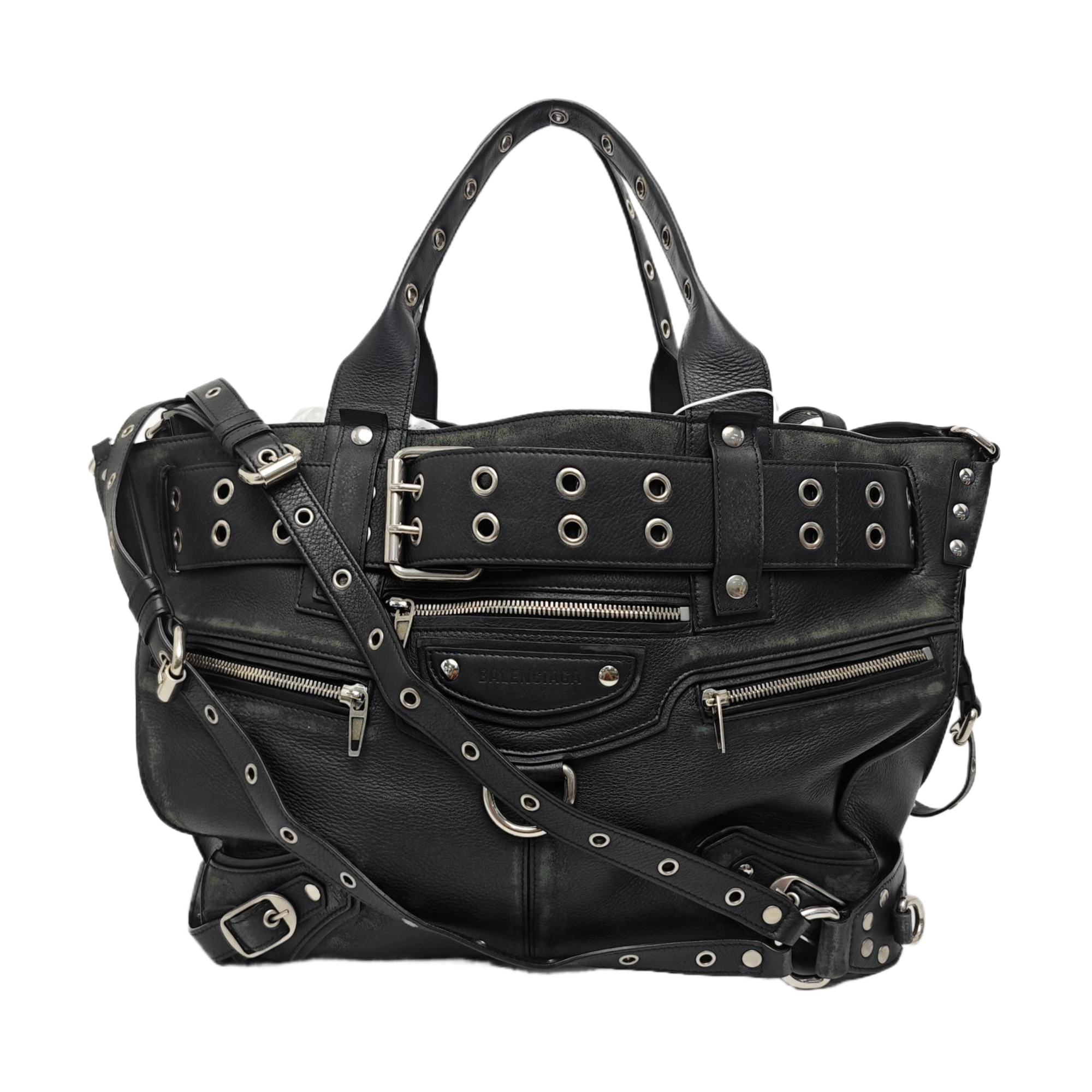 Calfskin Tote Bag Black