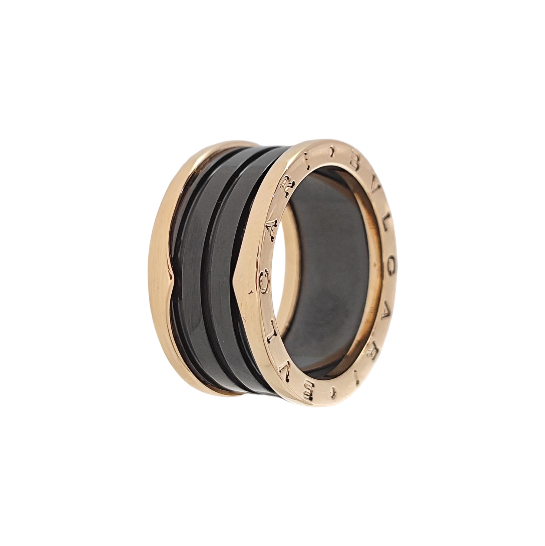 B.ZERO1 18k Rose Gold Ring EU 60