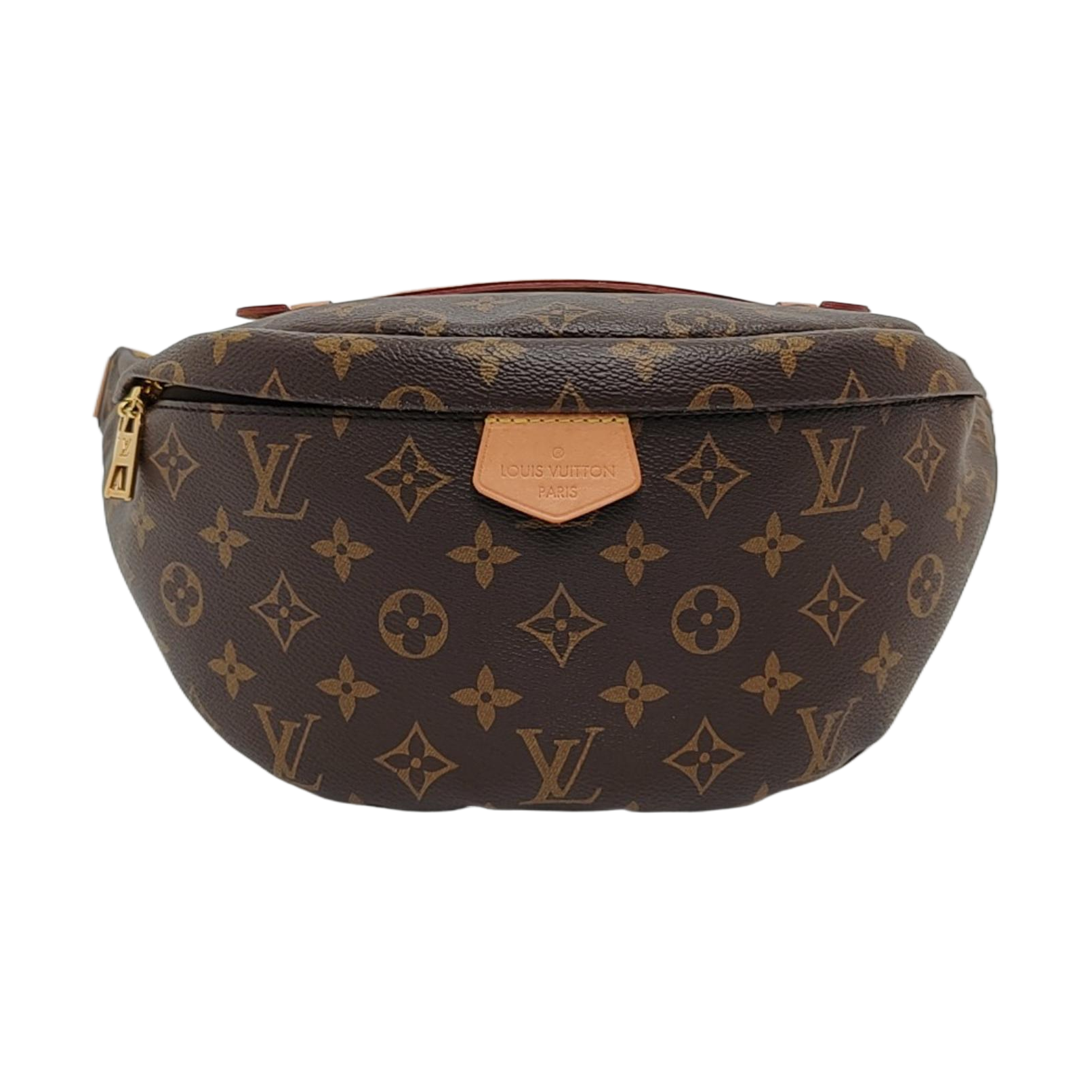 BUMBAG Monogram Coated Canvas Brown