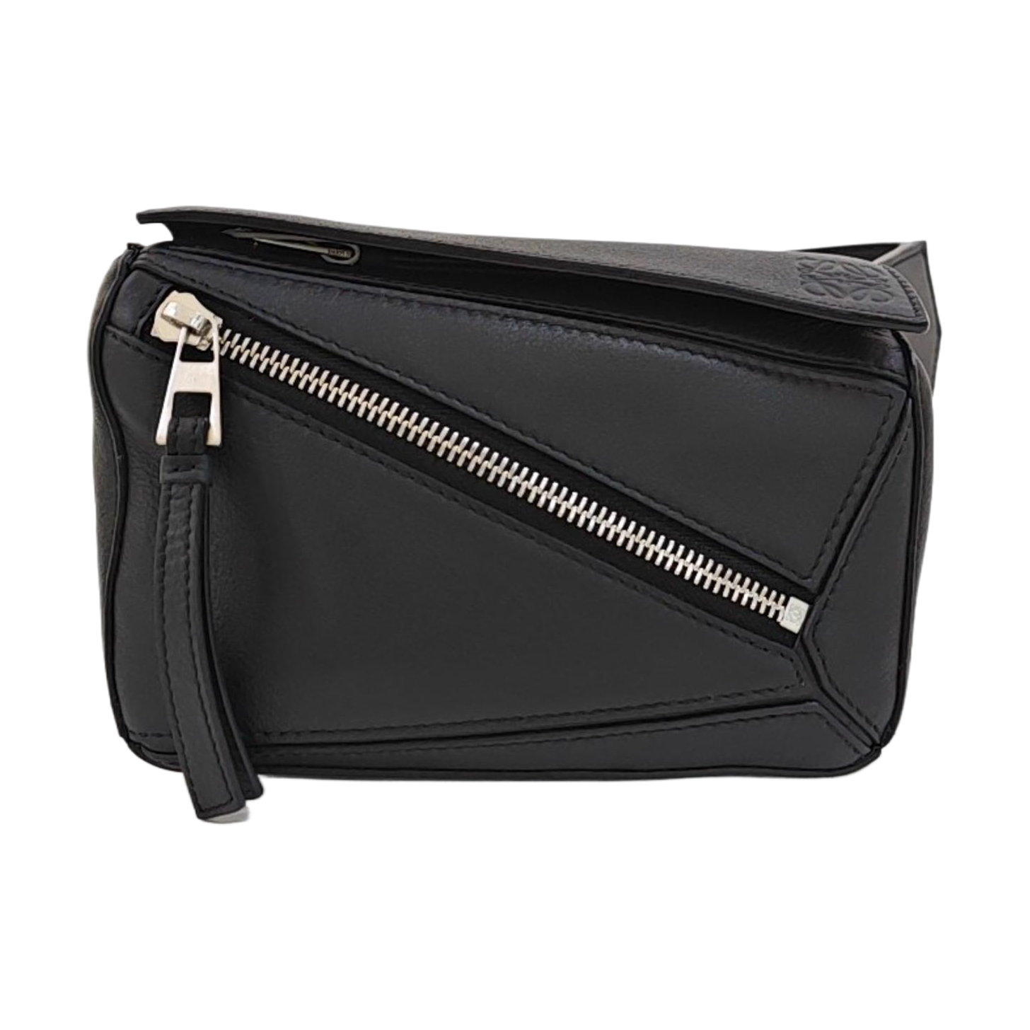 Puzzle Mini Calfskin Black