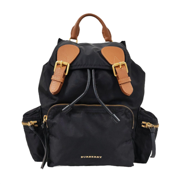 The Rucksack Medium Nylon Black