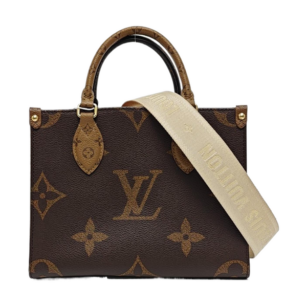 ONTHEGO PM Monogram Coated Canvas Brown
