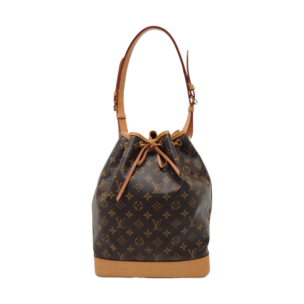 NOÉ GM Monogram Coated Canvas Brown