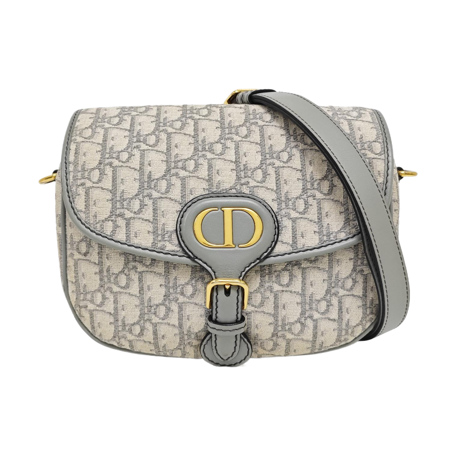 Bobby Medium Oblique Canvas Gray