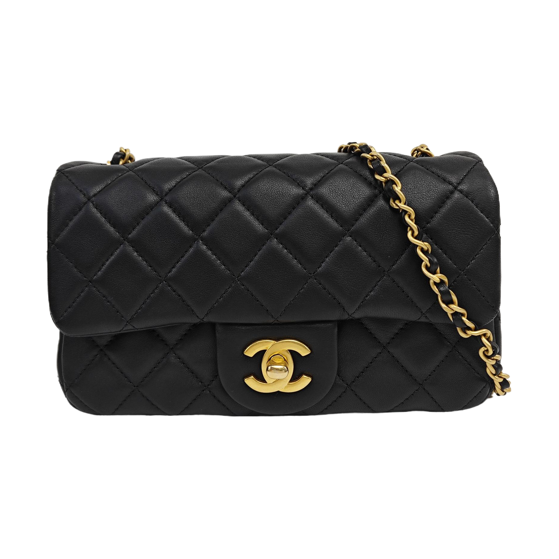 CLASSIC FLAP Mini Quilted Lambskin Black