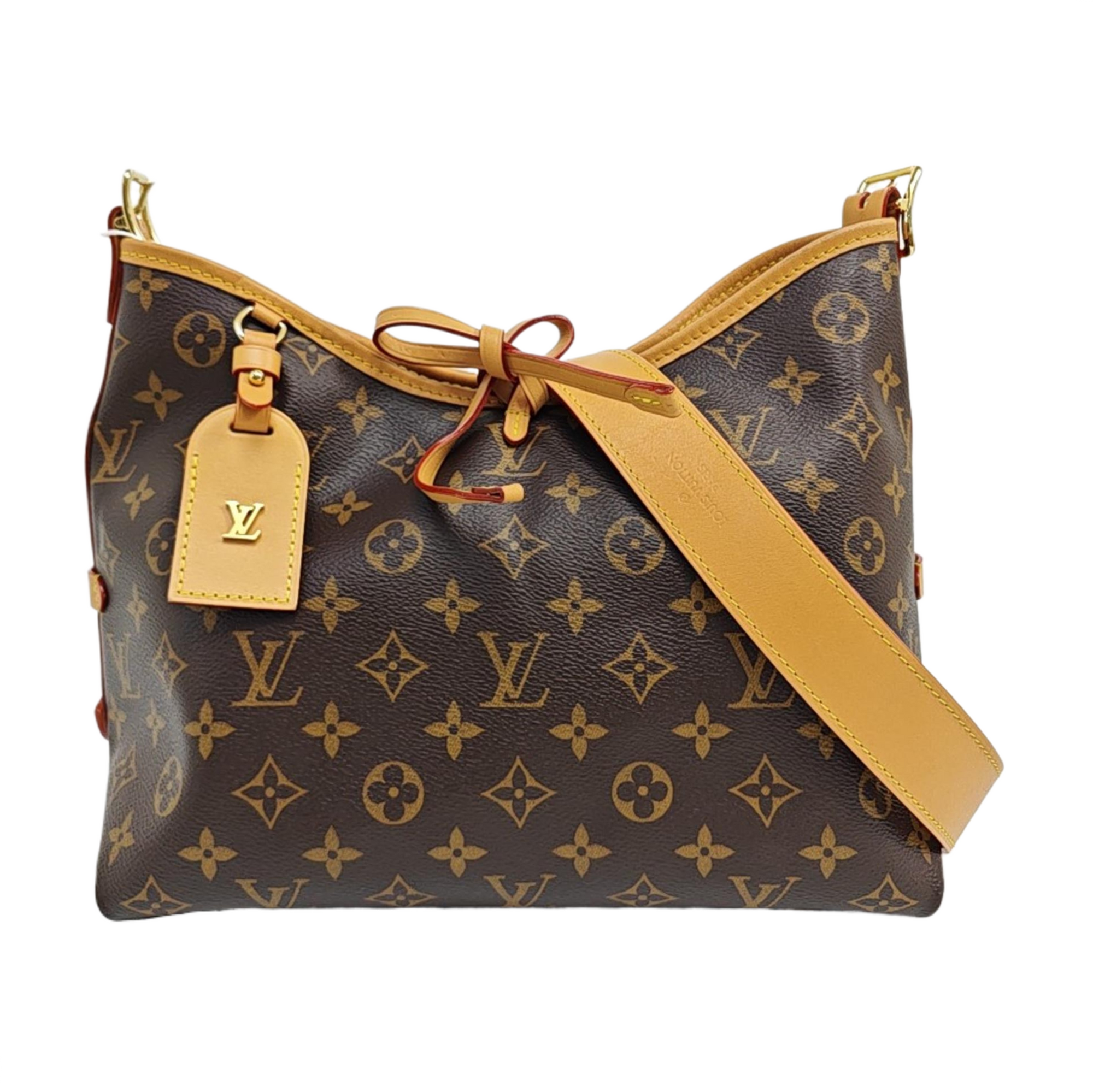 CARRYALL PM Monogram Coated Canvas Brown