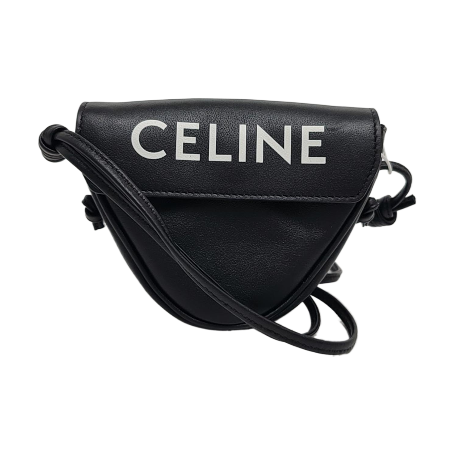 TRIANGLE Calfskin Black