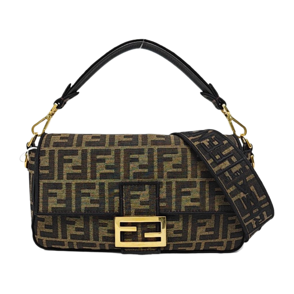 Baguette Medium Canvas Brown