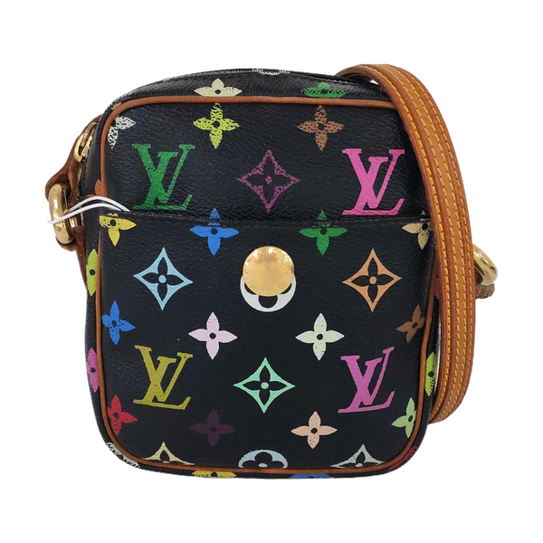 RIFT Monogram Coated Canvas Black