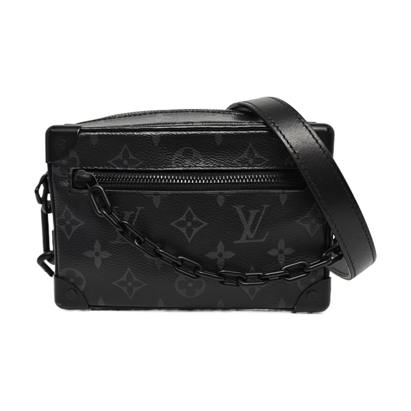 SOFT TRUNK Mini Monogram Coated Canvas Black