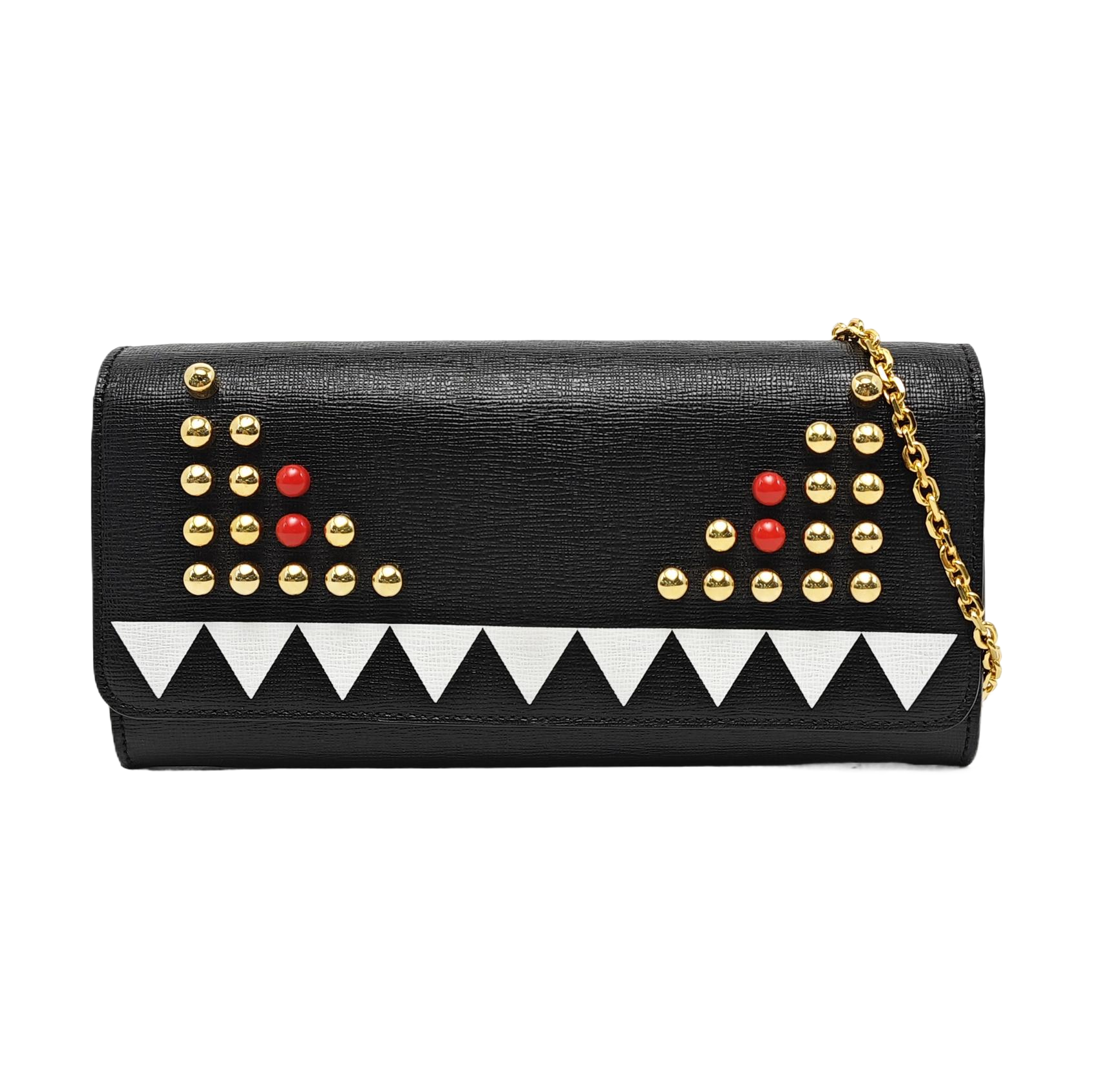 Calfskin Shoulder Bag Black