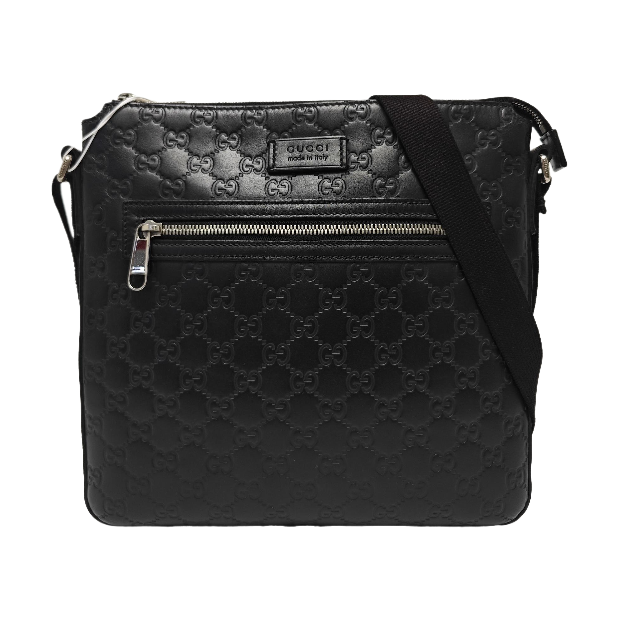 Signature Monogram Calfskin Black