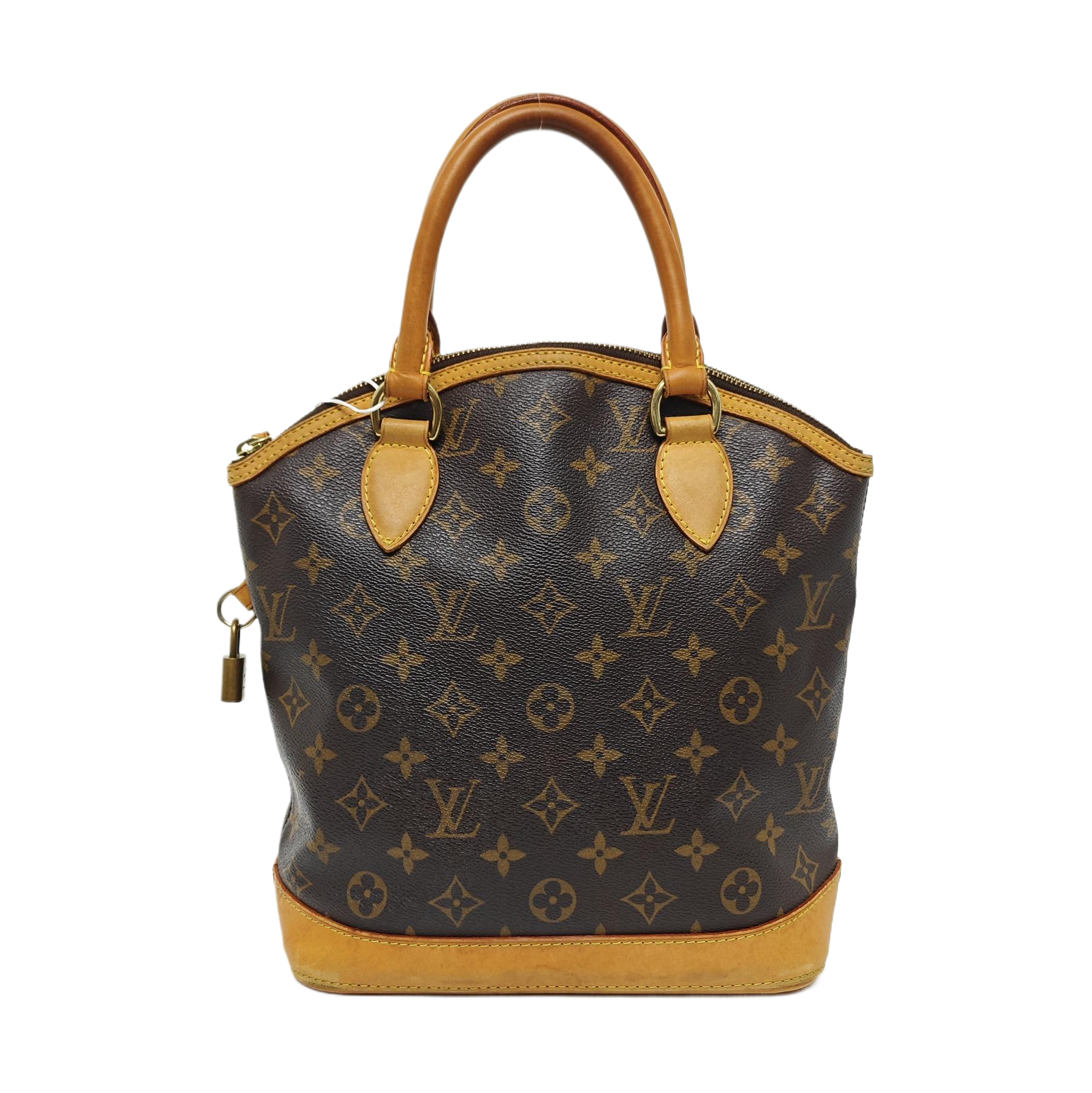 LOCKIT PM Monogram Coated Canvas Brown