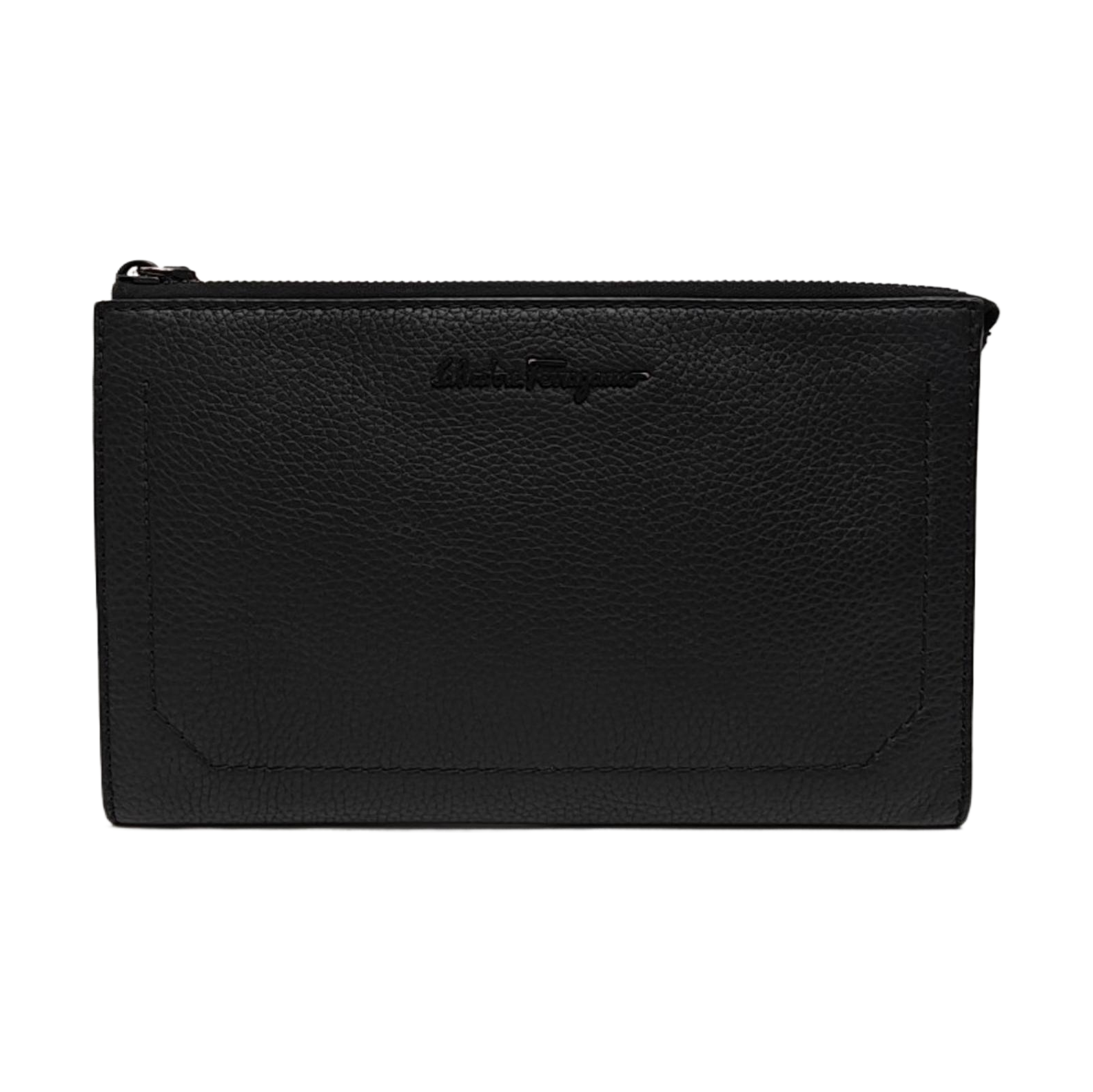 Calfskin Clutch Black