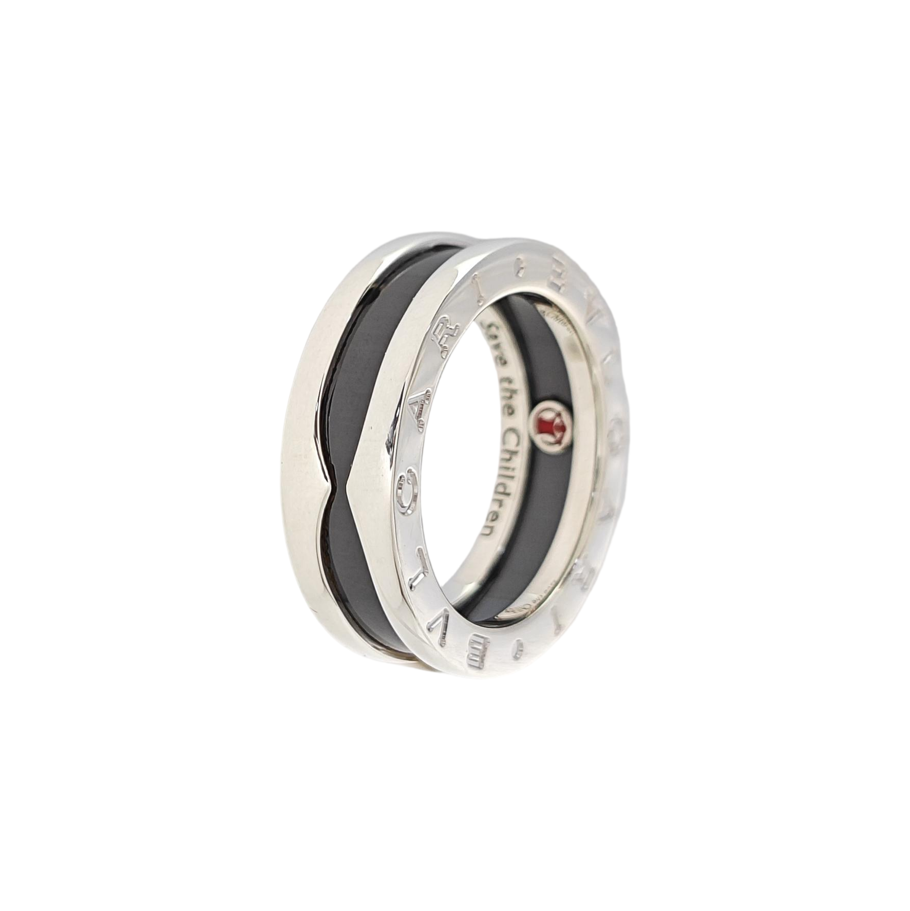 B.ZERO1 925 Sterling Silver Ring EU 51