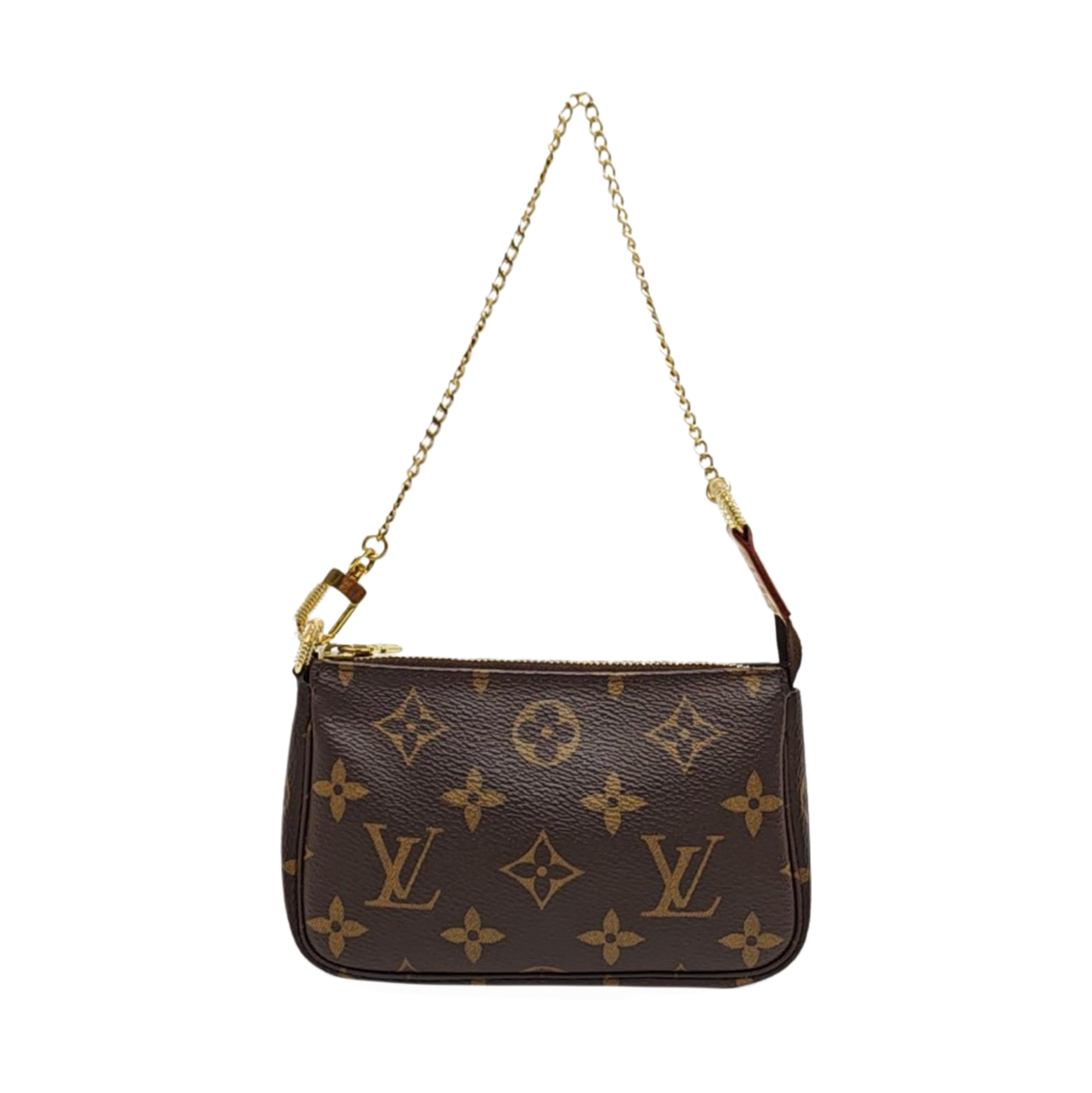 ACCESSOIRES Mini Monogram Coated Canvas Brown